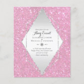 Papier INVITATIONS BUDGÉTAIRES - TOUT ÉVÉNEMENT - Double  (Devant)