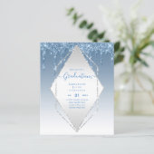 Papier INVITATIONS DE DIPLÔME - Parties scintillant de go (Debout devant)