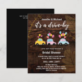 Papier Invitations De Douche Nuptiale À Bout BUDGET (Devant / Derrière)