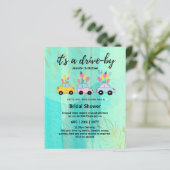 Papier Invitations De Douche Nuptiale À Bout BUDGET (Debout devant)