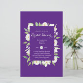 Papier Invitations de douche nuptiale BUDGET Couleurs per (Debout devant)