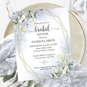 Papier Invitations de douche nuptiale budget verdure