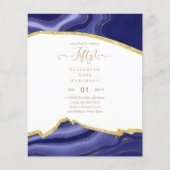 Papier Invitations de fête du 50e anniversaire Parties sc (Devant)