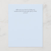 Papier Invitations de mariage BUDGET Verdure Eucalyptus (Dos)