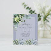 PAPIER INVITATIONS DE MARIAGE BUDGÉTAIRE DATES D'ÉPARGNE (Debout devant)