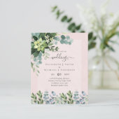 PAPIER INVITATIONS DE MARIAGE BUDGÉTAIRE DATES D'ÉPARGNE  (Debout devant)