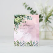 PAPIER INVITATIONS DE MARIAGE BUDGÉTAIRE DATES D'ÉPARGNE (Debout devant)