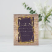 Papier INVITATIONS DE MARIAGE BUDGÉTAIRE Parties scintill (Debout devant)