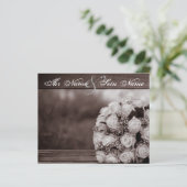 Papier Invitations de mariage élégantes 12 (Debout devant)