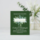 Papier Invitations de mariage en visioconférence en direc (Debout devant)