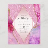 Papier Invitations de mariage islamique Nikah - Glittery (Devant)