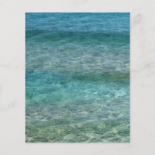 Papier Invitations de sable de plage abordable Mariage de (Dos)