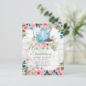Papier Invitations de Tea Party | BABY SHOWER | Anniversa (Debout devant)