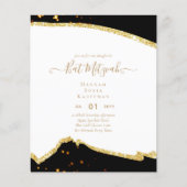 Papier Invitations du BAT MITZVAH de Parties scintillant  (Devant)
