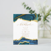 Papier Invitations du BAT MITZVAH de Parties scintillant  (Debout devant)