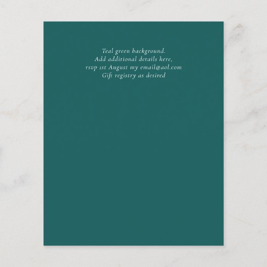 Papier Invitations du BAT MITZVAH de Parties scintillant (Dos)