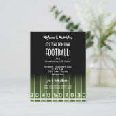 Papier Invitations du camp de football de budget (Debout devant)