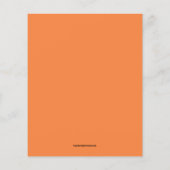 Papier Invitations du Citrouille Budget Halloween Party (Dos)