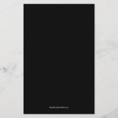 Papier Invitations du parti Halloween (Dos)