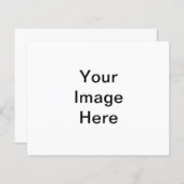 Papier Invitations pour toutes les occasions (Devant / Derrière)