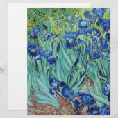 Papier Iris, Vincent van Gogh (Devant / Derrière)