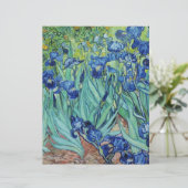 Papier Irises, Vincent van Gogh (Debout devant)