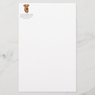 Papier Irish Terrier Keepsake
