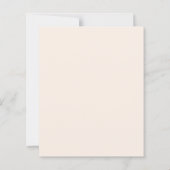 Papier Ivory dusty rose florals Confirmation information (Dos)
