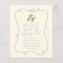 J'ai hâte de vous presser Budget Baby Shower Fille