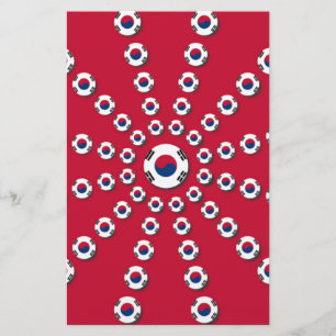 Papier J'aime le rouge
