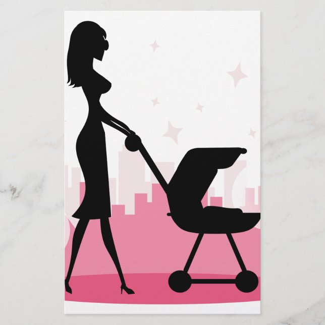 Papier j'aime maman (Devant)