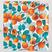 Papier Jardin d'abricot 4 (Devant / Derrière)