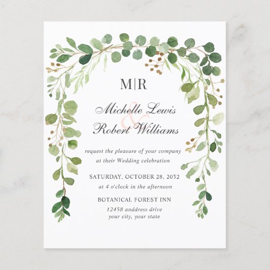 Papier Jardin de printemps d'été de l'Arc de verdure BUDG (Devant)