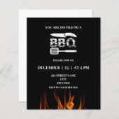 Papier Jardin fête bbq invitations (Devant / Derrière)