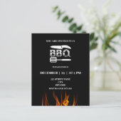 Papier Jardin fête bbq invitations (Debout devant)