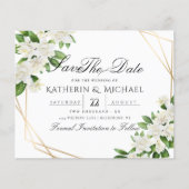 PAPIER JARDIN FLORAL GREENERGY MARIAGE ENREGISTRER LA DAT (Devant)