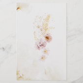 Papier Jardin floral nuptiale émoticônes jeu (Dos)