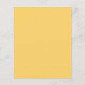 Papier Jardin jaune tournesol Floral Baby Prédictions & (Dos)