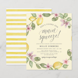 Papier Jaune Budget Lemon Main Squeeze Fête des mariées