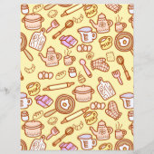 Papier Jaune Cuisinière (Dos)