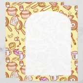 Papier Jaune Cuisinière (Devant / Derrière)