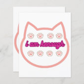 Papier Je suis kassez t-shert cat (Devant / Derrière)