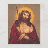 Papier Jésus est couronné d'une couronne d'épines (Devant)