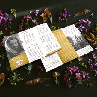 Papier Jesus is coming back ENGLISH Gospel tract