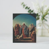 Papier Jésus réveille Lazare par Robert Wilhelm Ekman (Debout devant)
