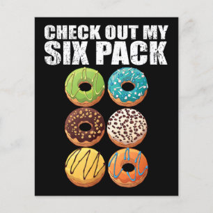 Papier Jetez Un Coup D'Oeil À Mon Chemise À Six Paquets -