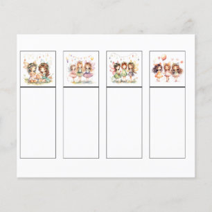 Papier Jeu 2 de Signets de fées