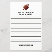 Papier Jeu baby shower (Dos)