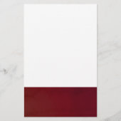 Papier Jeu Baby shower Boots Cowboy (Dos)