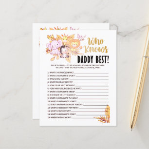 Papier Jeu BabyShower